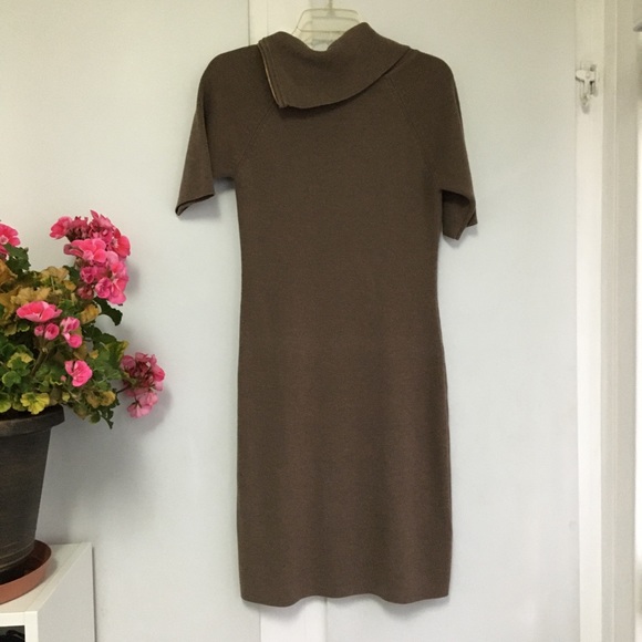 Calvin Klein oat/light brown sweater dress. Small. - Picture 2 of 8